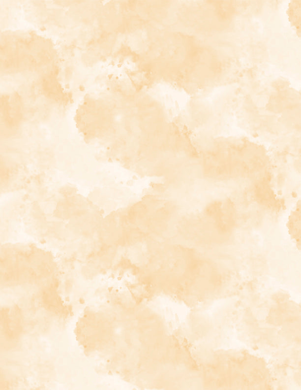 Harvest Blooms: WATERCOLOR TEXTURE CREAM Fabric (1/2 yd)