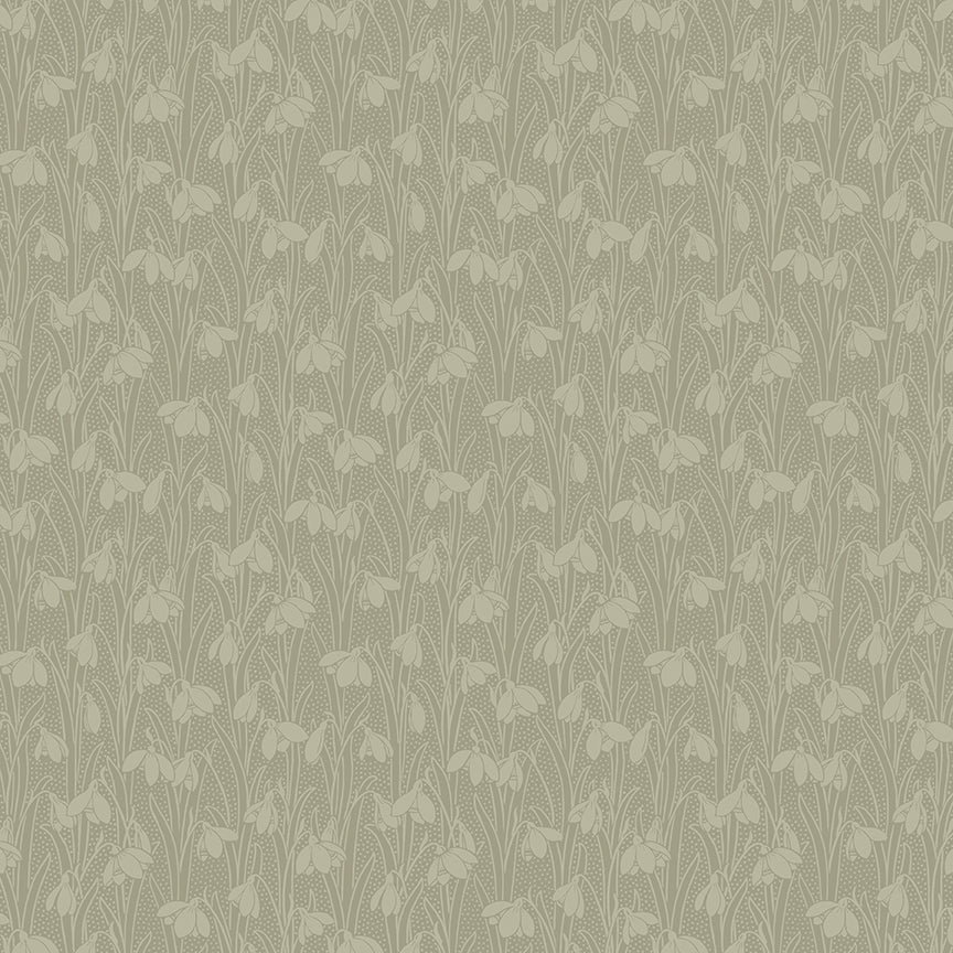 Liberty Fabrics Snowdrop Spot: LICHEN (1/2 yd.)