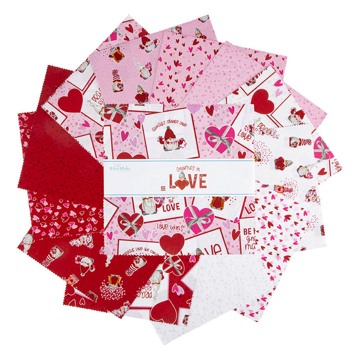 GNOMES IN LOVE Empileur 10" par TARA REED