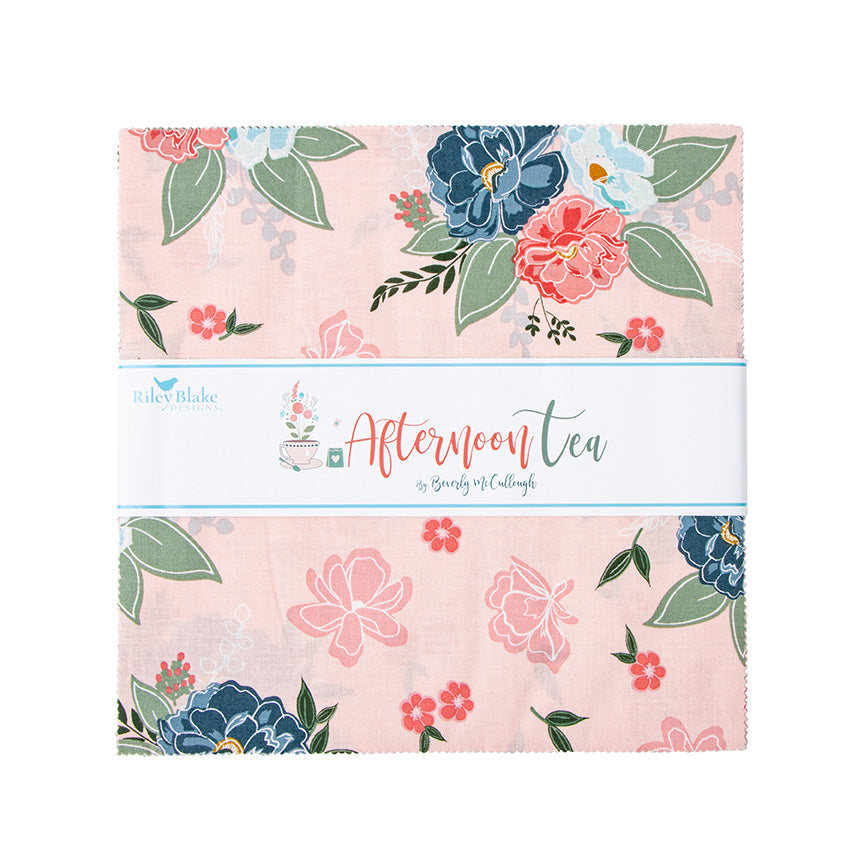 AFTERNOON TEA 10" Stacker Precuts by Beverly McCullough