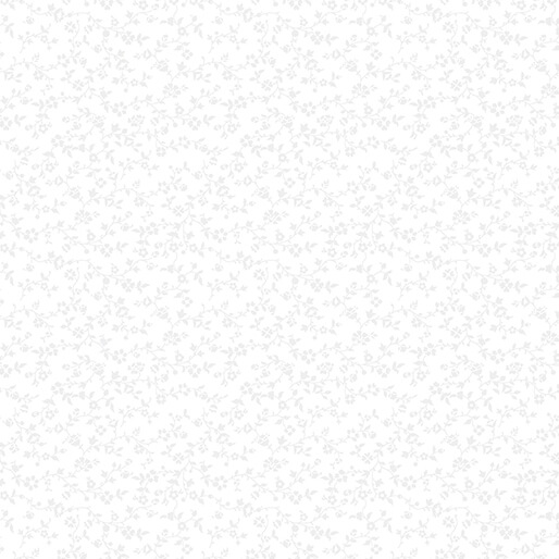 Classic Keepsakes VINYARD FLORAL WHITE: 1465909B - (1/2 yd.)