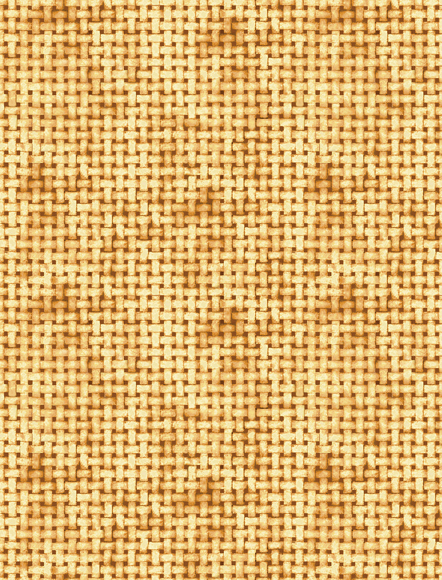 Paradise Awaits: WOVEN RATTAN STRAW Fabric (1/2 yd)
