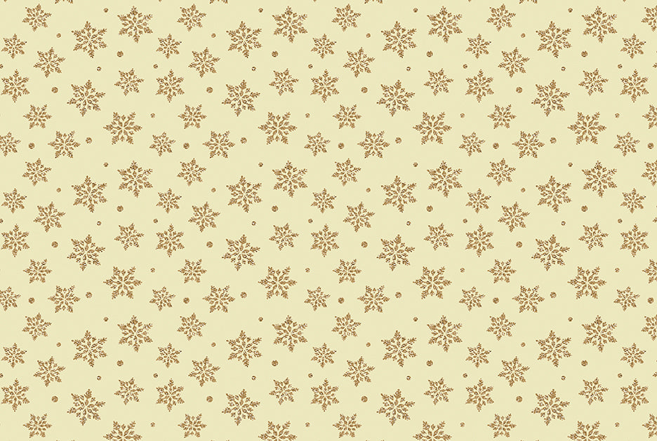 Holiday Tidings: SNOWFLAKE SPLENDOR CREAM Fabric (1/2 yd)