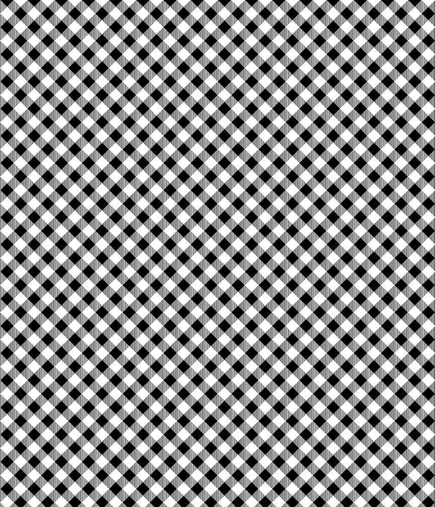 Happy Hauntings: CHECKED BLACK/WHITE (1/2 yd)