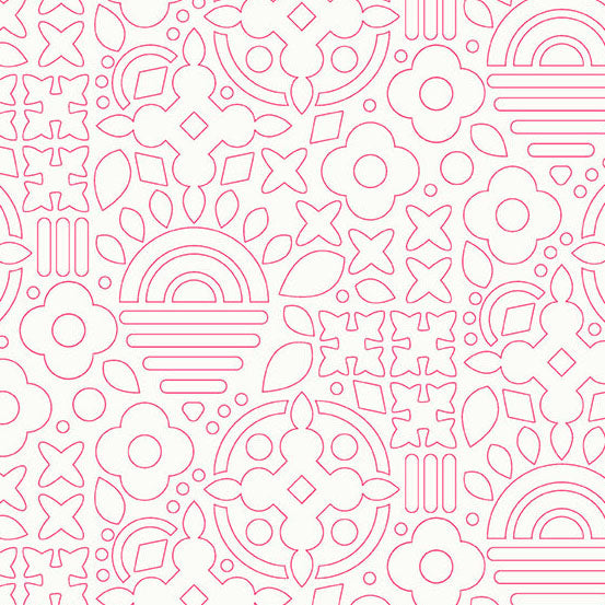 Sun Print Whisper: TAFFY STENCIL Fabric (1/2 yd) by Alison Glass