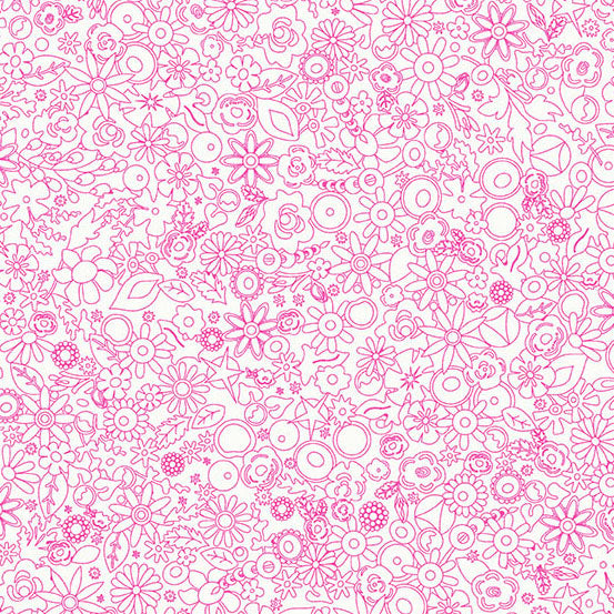 Sun Print Whisper: COSMOS WOODLAND Fabric (1/2 yd) by Alison Glass