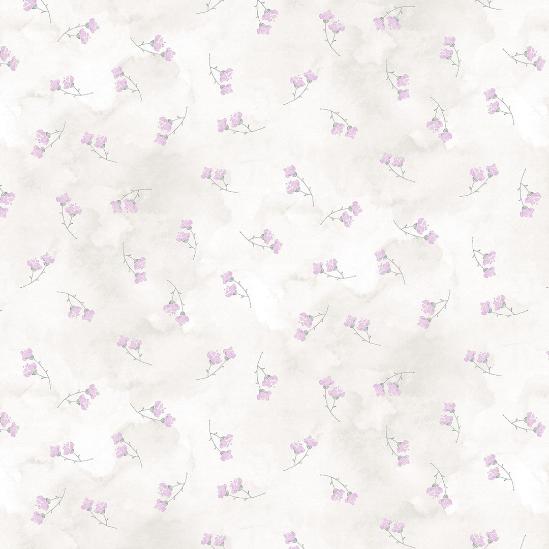 Soft Spoken LILAC Fabric by Henry Glass (1/2 yd.)