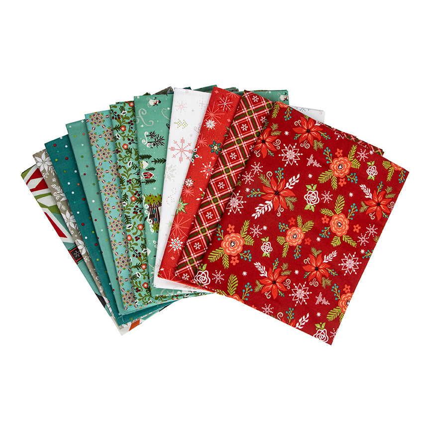 WINTER WONDER Fat Quarter Bundle Precuts by HEATHER PETERSON