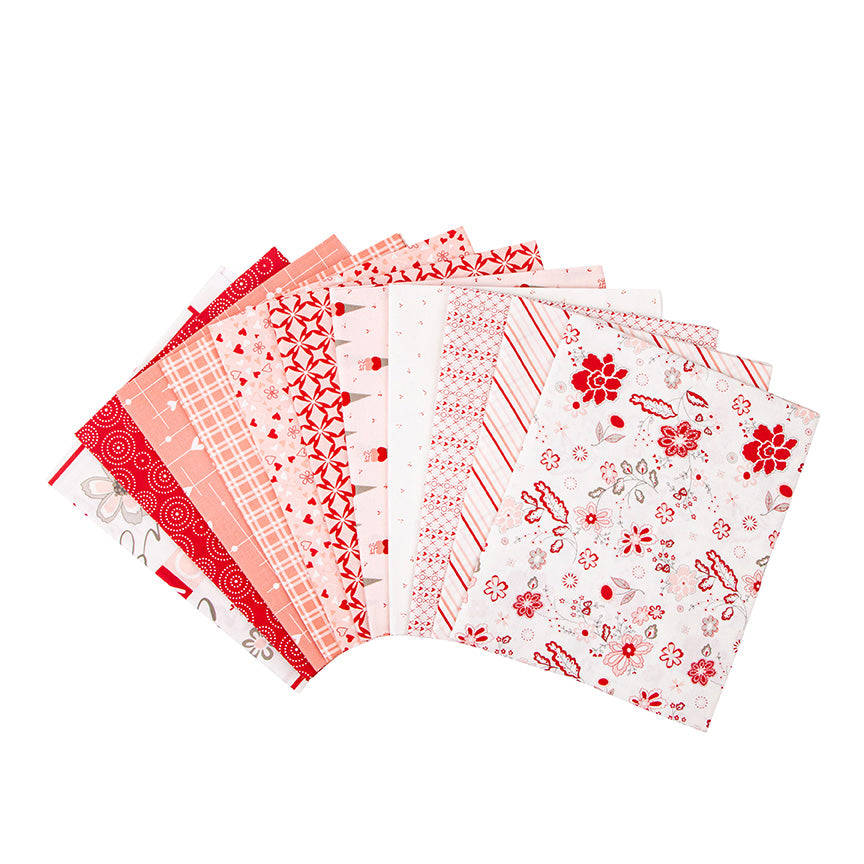 I LOVE US 5-Inch Stacker Precuts by SANDY GERVAIT