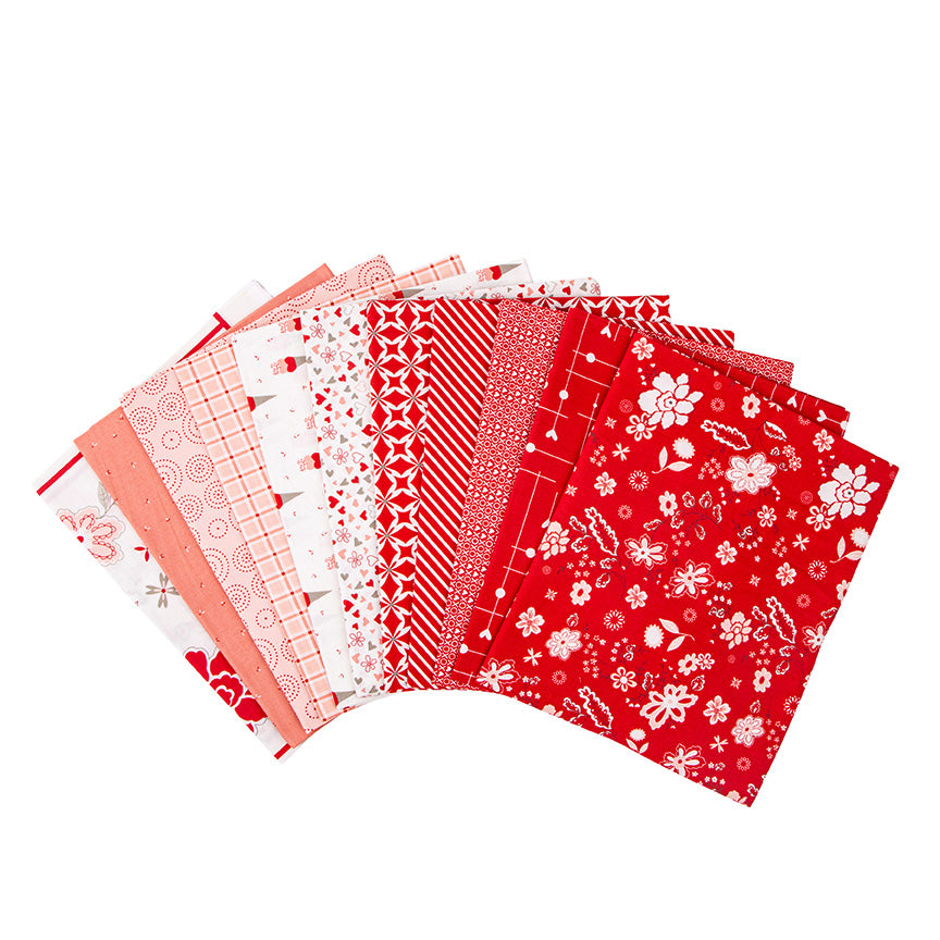 I LOVE US 5-Inch Stacker Precuts by SANDY GERVAIT