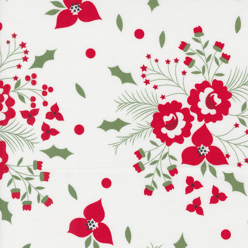 STARBERRY OFF WHITE : 29180 11 - Collection de tissus Starberry (1/2 yd.)
