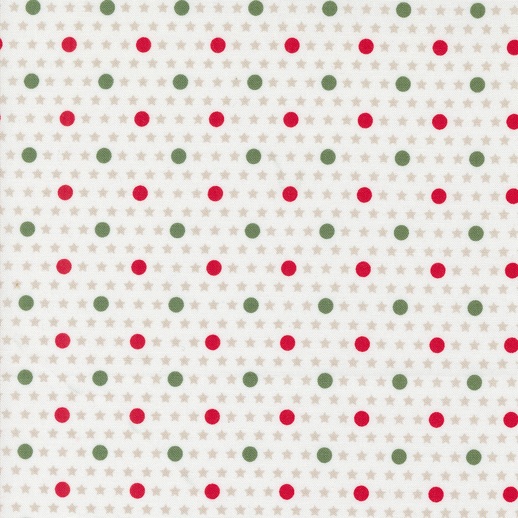 STARBERRY OFF WHITE : 29186 11 - Collection de tissus Starberry (1/2 yd.)