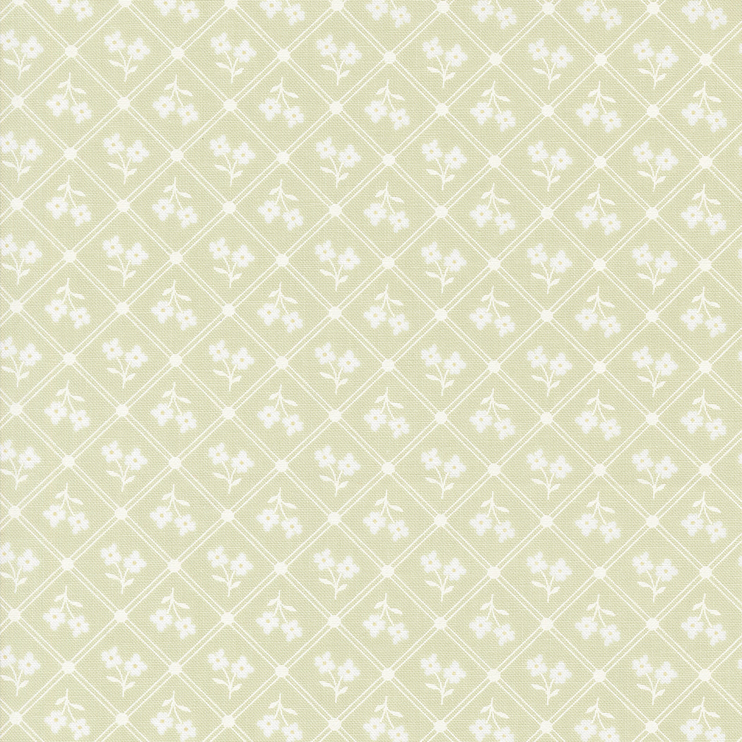 Cottage Charm: PEAR Window Pane Checks Fabric (1/2 yd) by My Sew Quilty Life