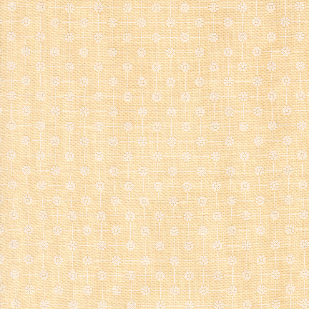 Cottage Charm: ENJOYABLE YELLOW Pixie Dots Fabric (1/2 yd) by My Sew Quilty Life