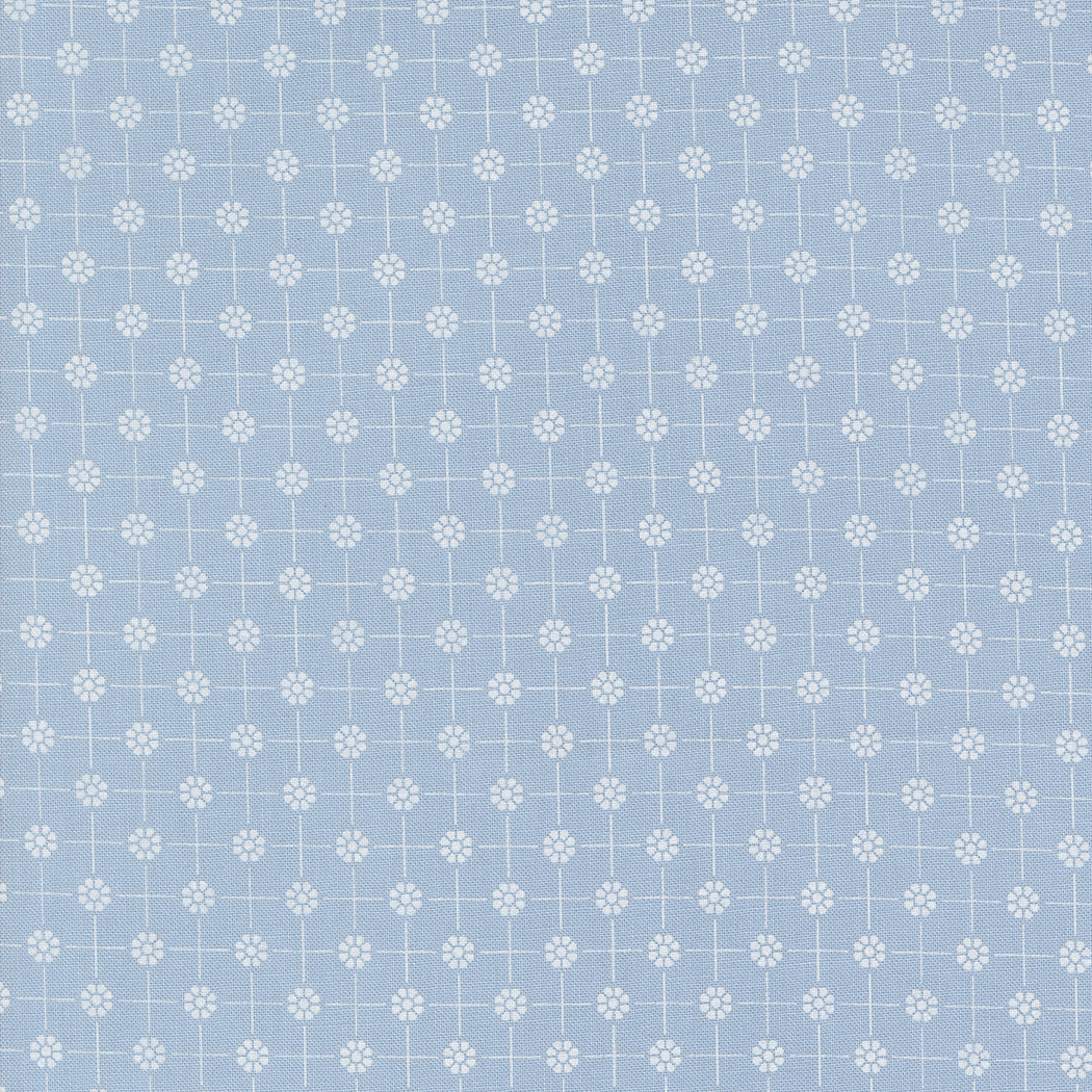 Cottage Charm: GLACIER Pixie Dots Fabric (1/2 yd) by My Sew Quilty Life