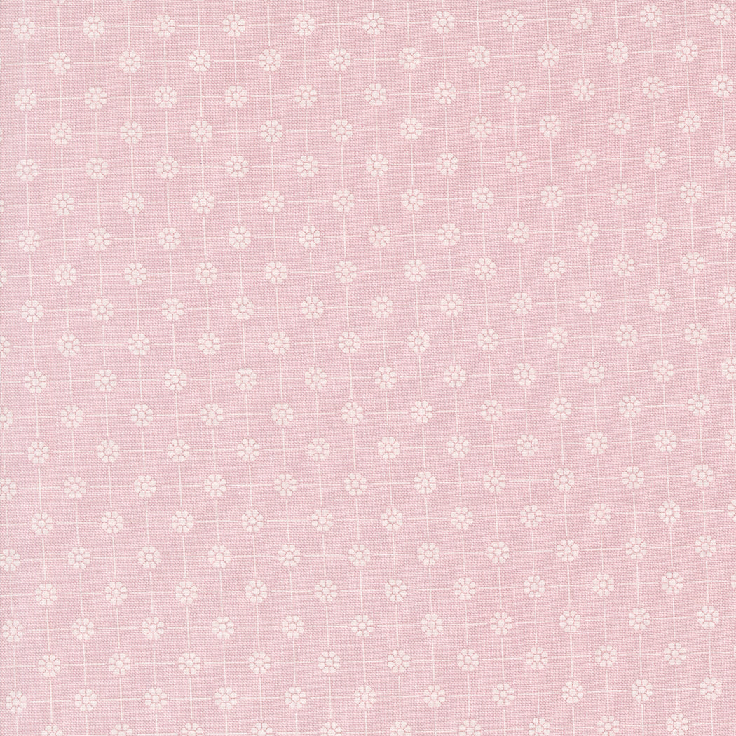 Cottage Charm: FADING ROSE Pixie Dots Fabric (1/2 yd) by My Sew Quilty Life