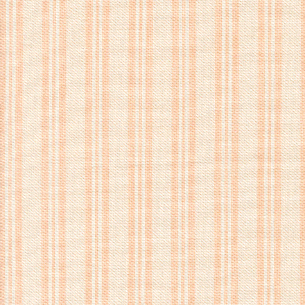 Cottage Charm: WHIPPED PEACH Paneling Stripes Fabric (1/2 yd) by My Sew Quilty Life