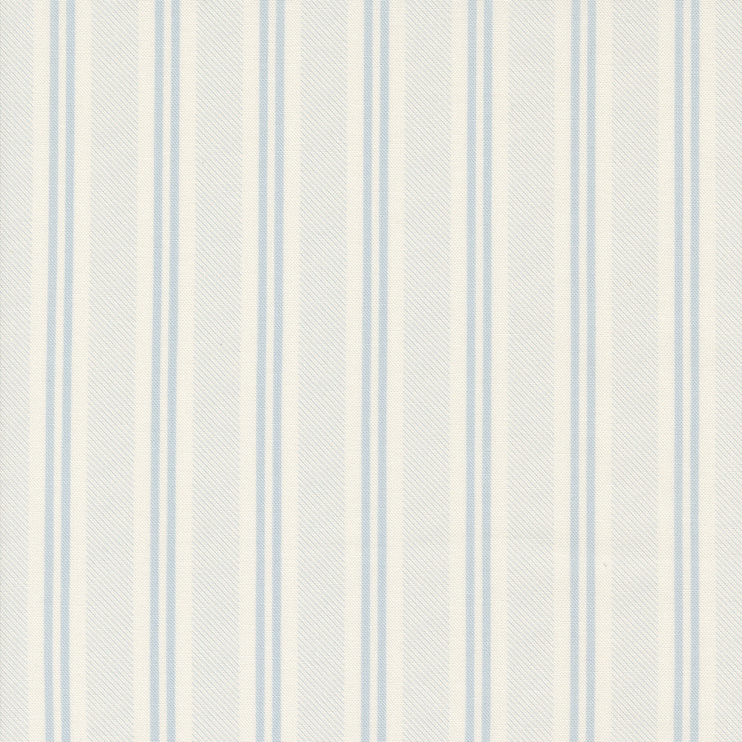Cottage Charm: POWDERED BLUE Paneling Stripes Fabric (1/2 yd) by My Sew Quilty Life