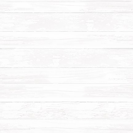 Easter Wishes: WHITE BLEACHED WOOD Fabric (1/2 yd)