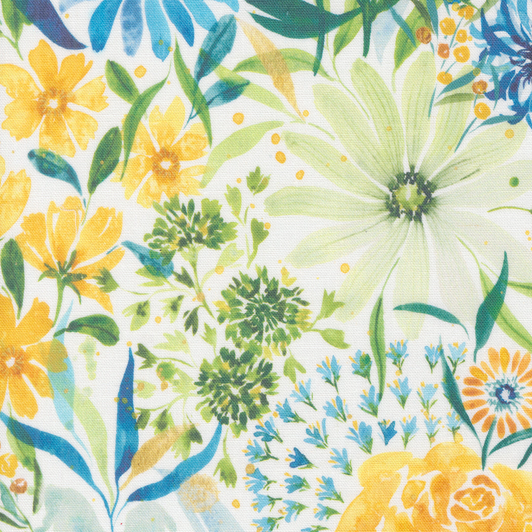 Sunshine and Blue Skies: CLOUD 108" Wide Back Fabric by Create Joy Project