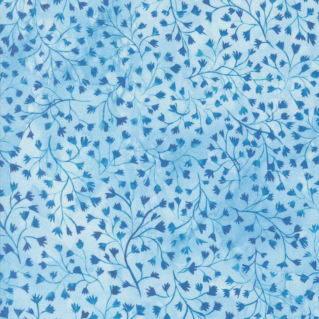Sunshine and Blue Skies: SKY BLUE Fabric by Create Joy Project (1/2 yd)