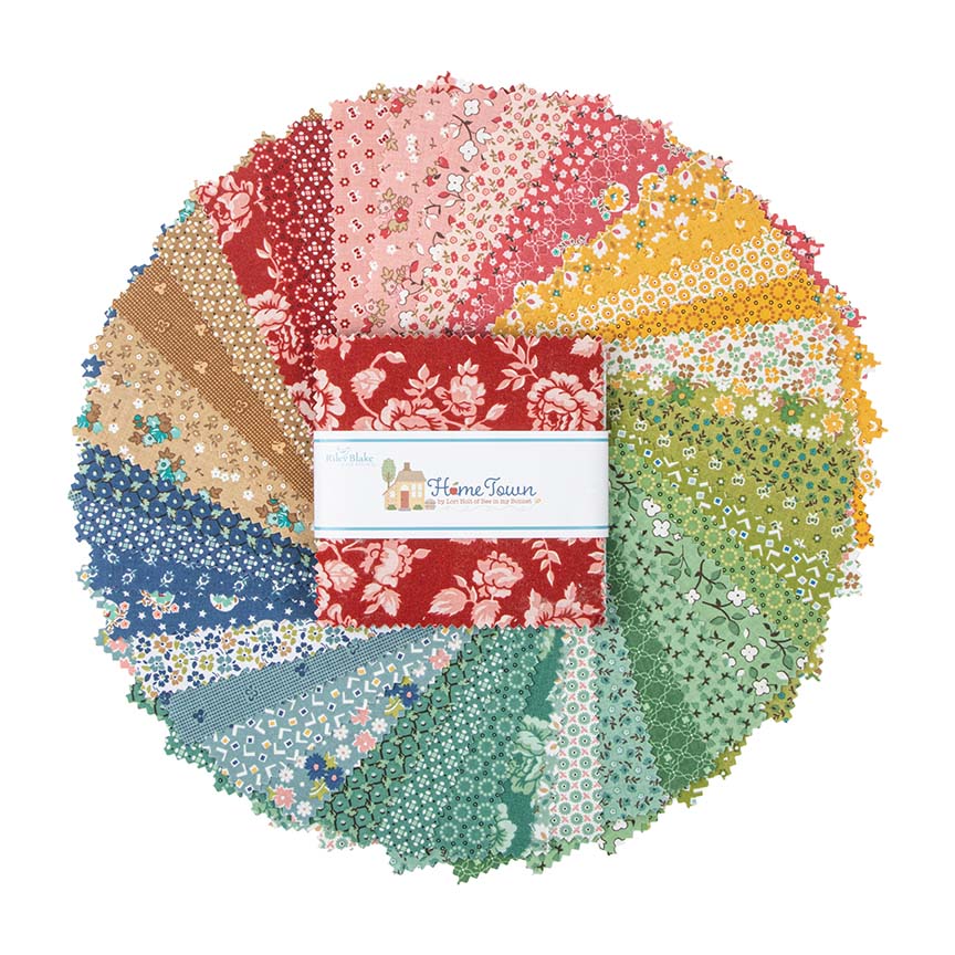 HOME TOWN 5" Stacker Precuts by LORI HOLT