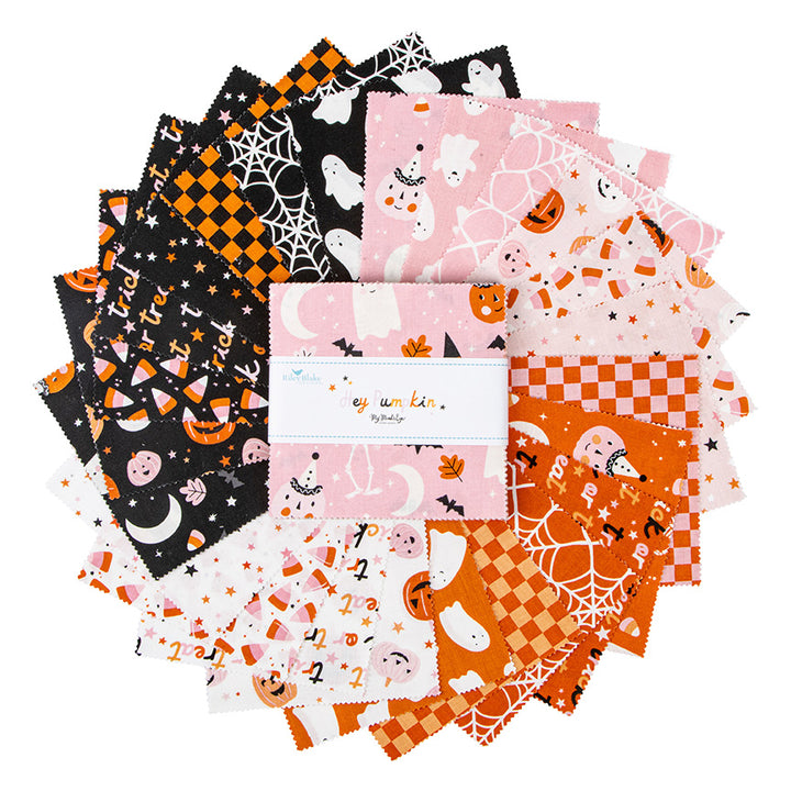 HAPPY HALLOWEEN Quilt Kit featuring the Hey Pumpkin Collection by Mind's Eye