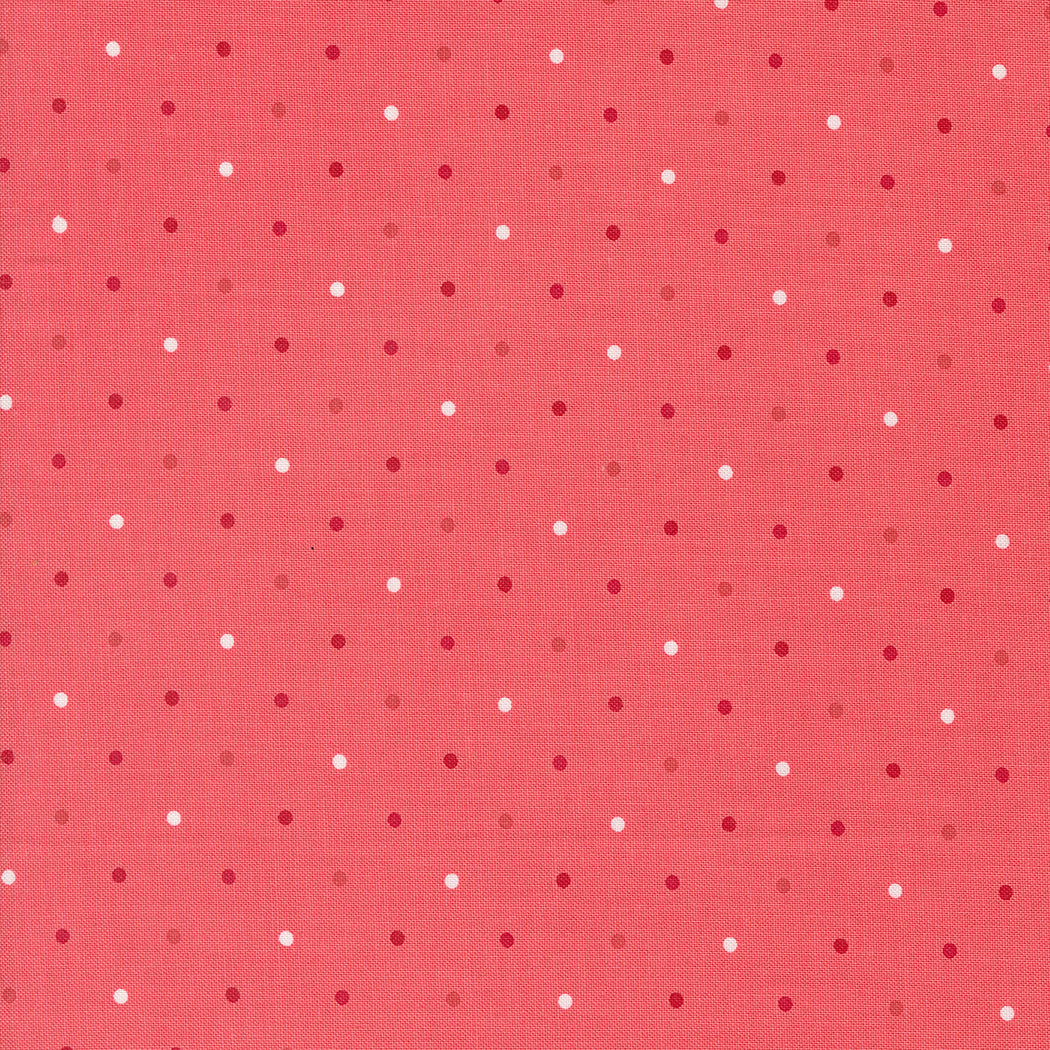Magic Dot: RASPBERRY fabric 5230 33 - by Lella Boutique (1/2 yd.)