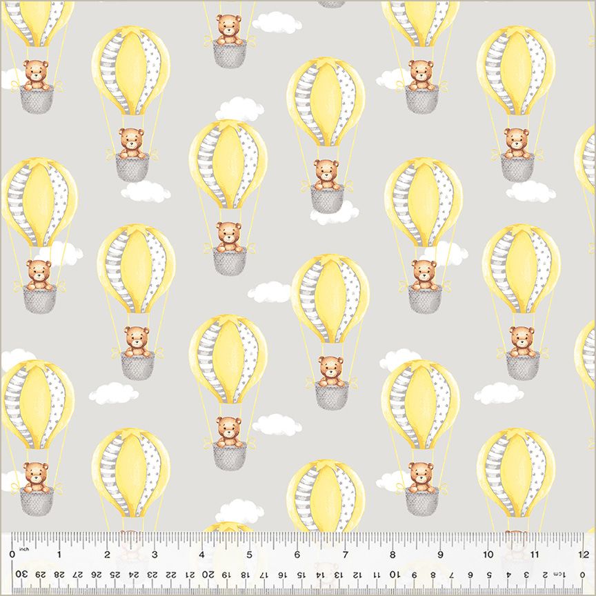 Sweet Dreams WAY UP HIGH-MOON Fabric by Whistler Studios (1/2 yd.)
