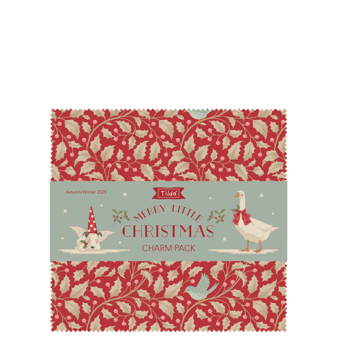 Tilda MERRY LITTLE CHRISTMAS 5-Inch Stacker Precuts
