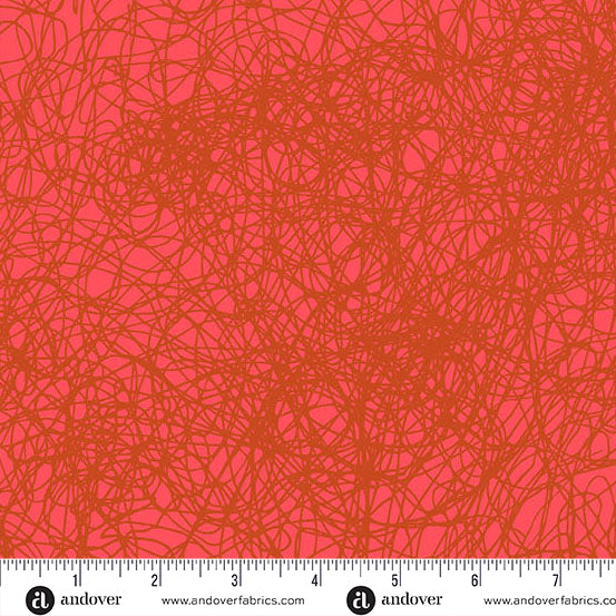 Sun Print Textures: ELECTRIC ENTROPY Fabric (1/2 yd)