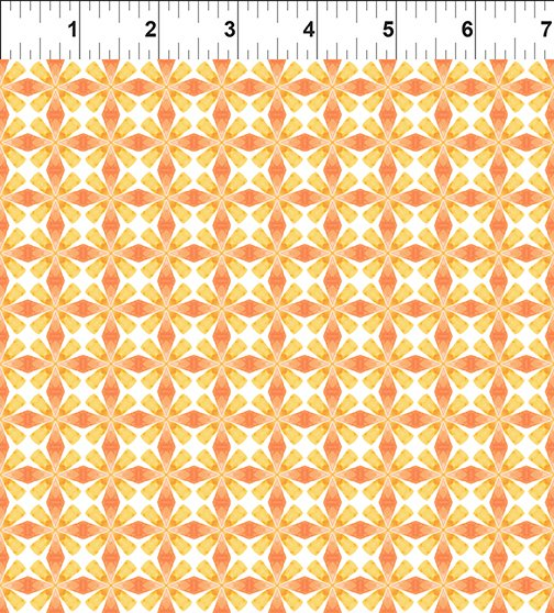 Dragon Friends: GOLD GEO 2 Fabric (1/2 yd)