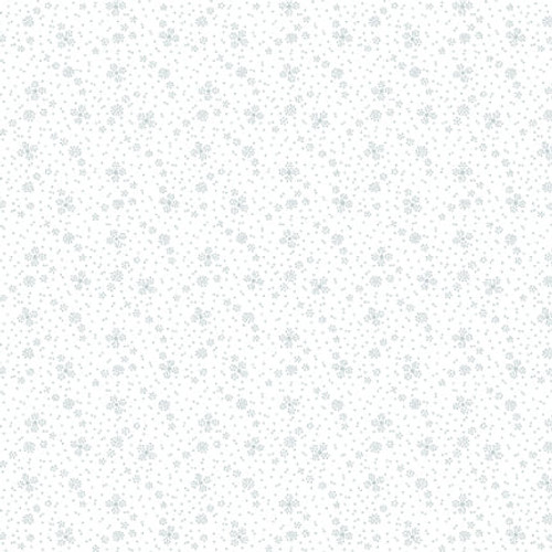 Cream & Sugar XII: DOTTED DITSY DESIGN White-on-White Fabric (1/2 yd.)