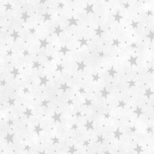 Starry Basics: LT. GRAY 8294-09 Fabric (1/2 yd)