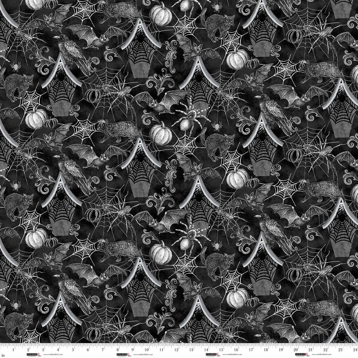 HALLOWEEN SPOOK Quilt Kit featuring the Fear Factory Collection