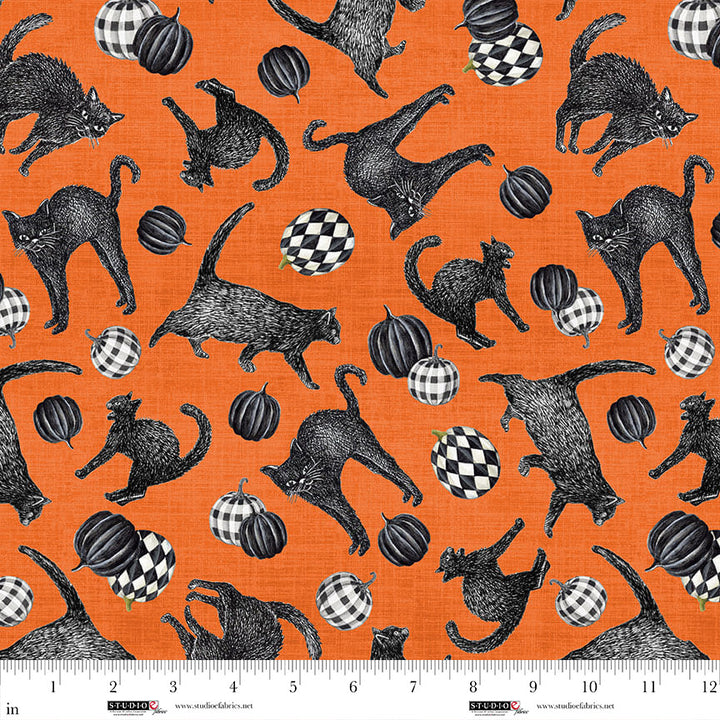 HALLOWEEN SPOOK Quilt Kit featuring the Fear Factory Collection