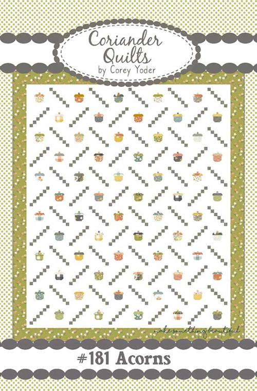ACORNS Quilt Pattern by Coriander Quilts
