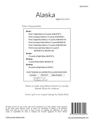 ALASKA Quilt Pattern