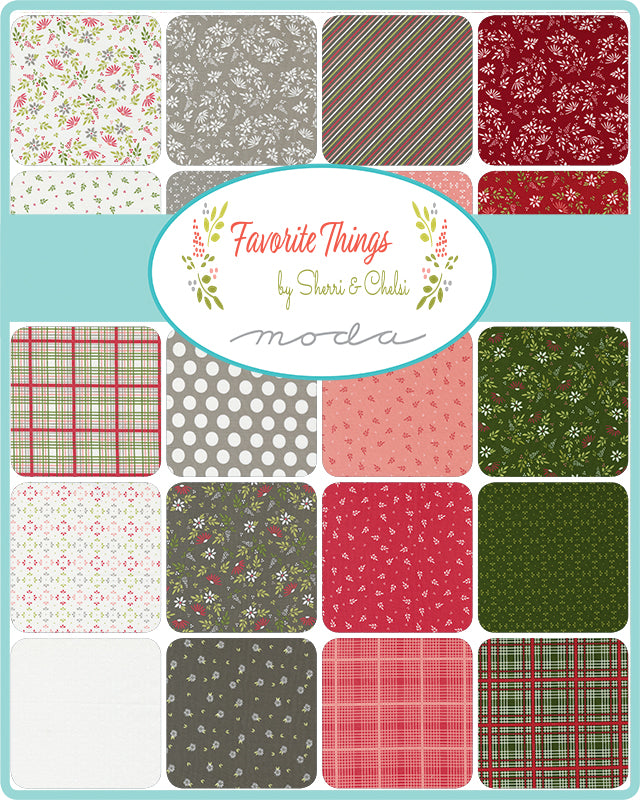 FAVORITE THINGS Quilt Kit by SHERRI & CHELSI