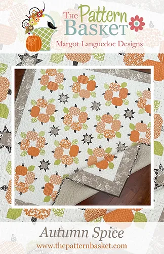 Patrón de edredón AUTUMN SPICE de The Pattern Basket