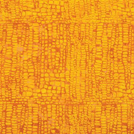 Halloween Expressions Batiks: HONEYCOMB Fabric (1/2 yd)