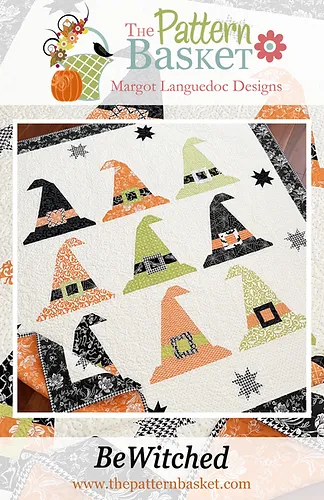 Modèle de courtepointe BEWITCHED par The Pattern Basket