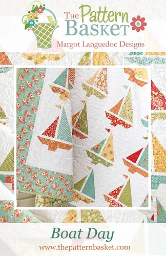 Modèle de courtepointe BOAT DAY par The Pattern Basket