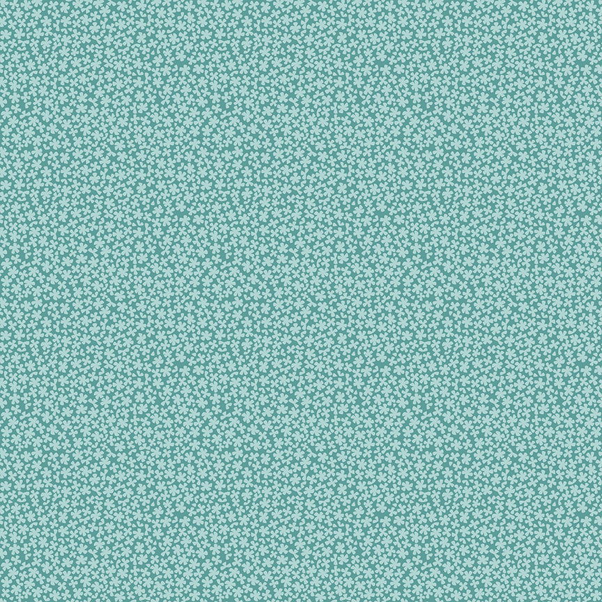 Sunshine and Sweet Tea: SWEET ALYSSUM TEAL Fabric C14326-TEAL (1/2 yd.)