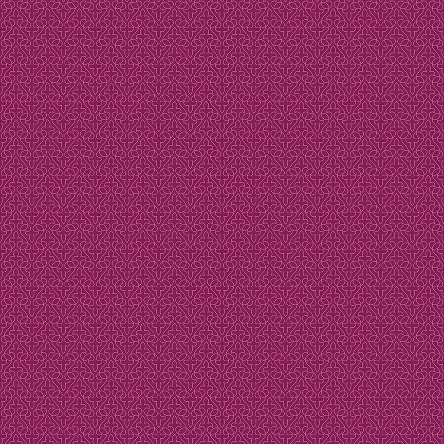 Little Witch: LACE Fabric C14565-MAGENTA (1/2 yd.)