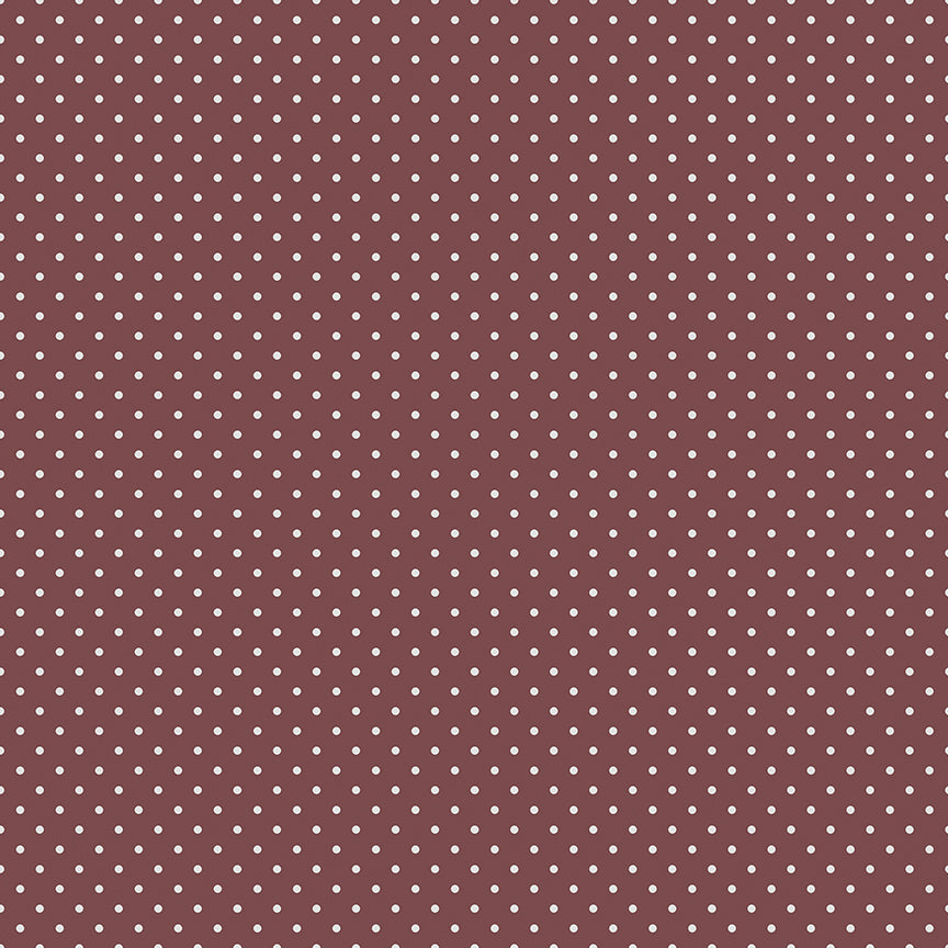 A Walk on the Prairie: MARSALA Fabric (1/2 yd.)