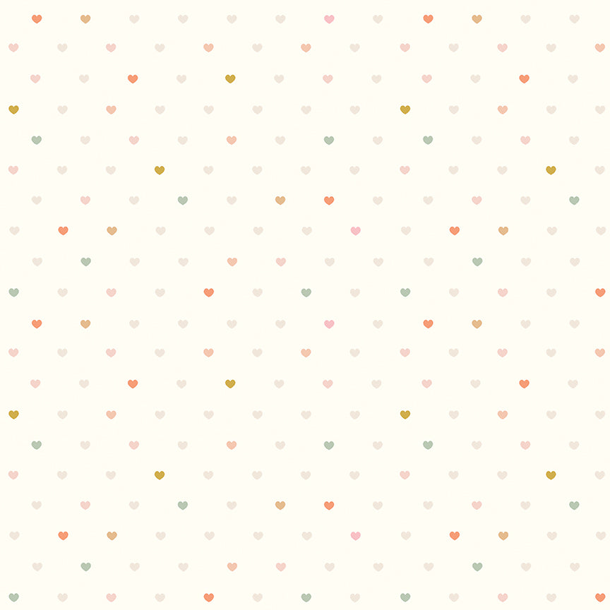 Hush Hush 4: HEART ATTACK Fabric (1/2 yd.)