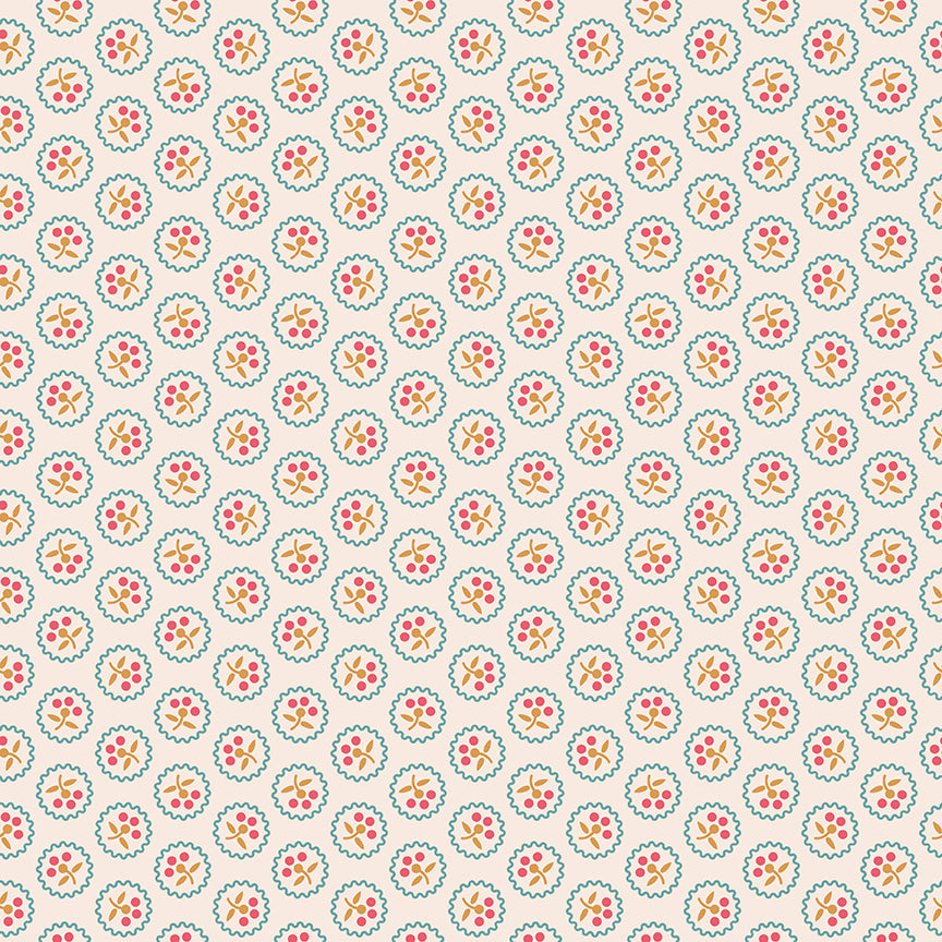 Americana: BETSY CIDER Fabric (1/2 yd) by Lori Holt