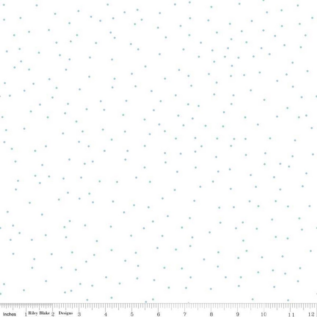 Pin Dot: AQUA (1/2 yd) by Lori Holt