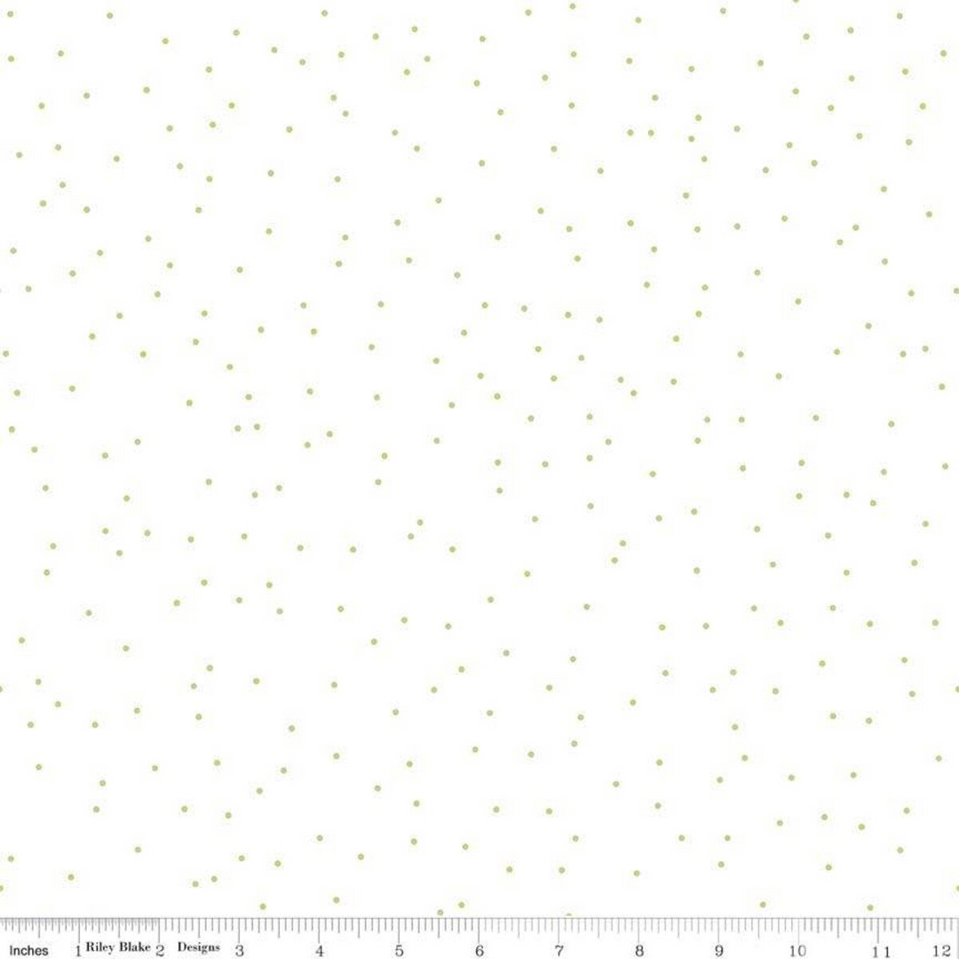 Pin Dot: GREEN (1/2 yd) by Lori Holt